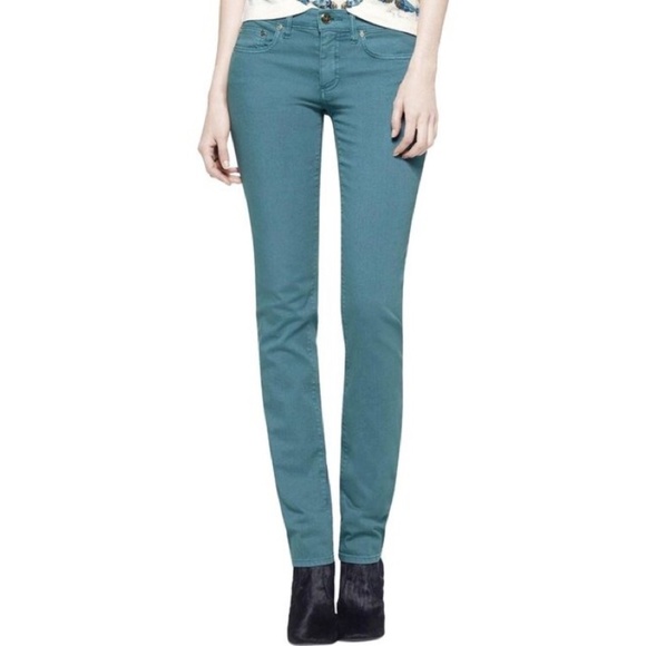 Tory Burch Denim - Tory Burch Sz 28 Ivy Super Skinny jeans teal pants